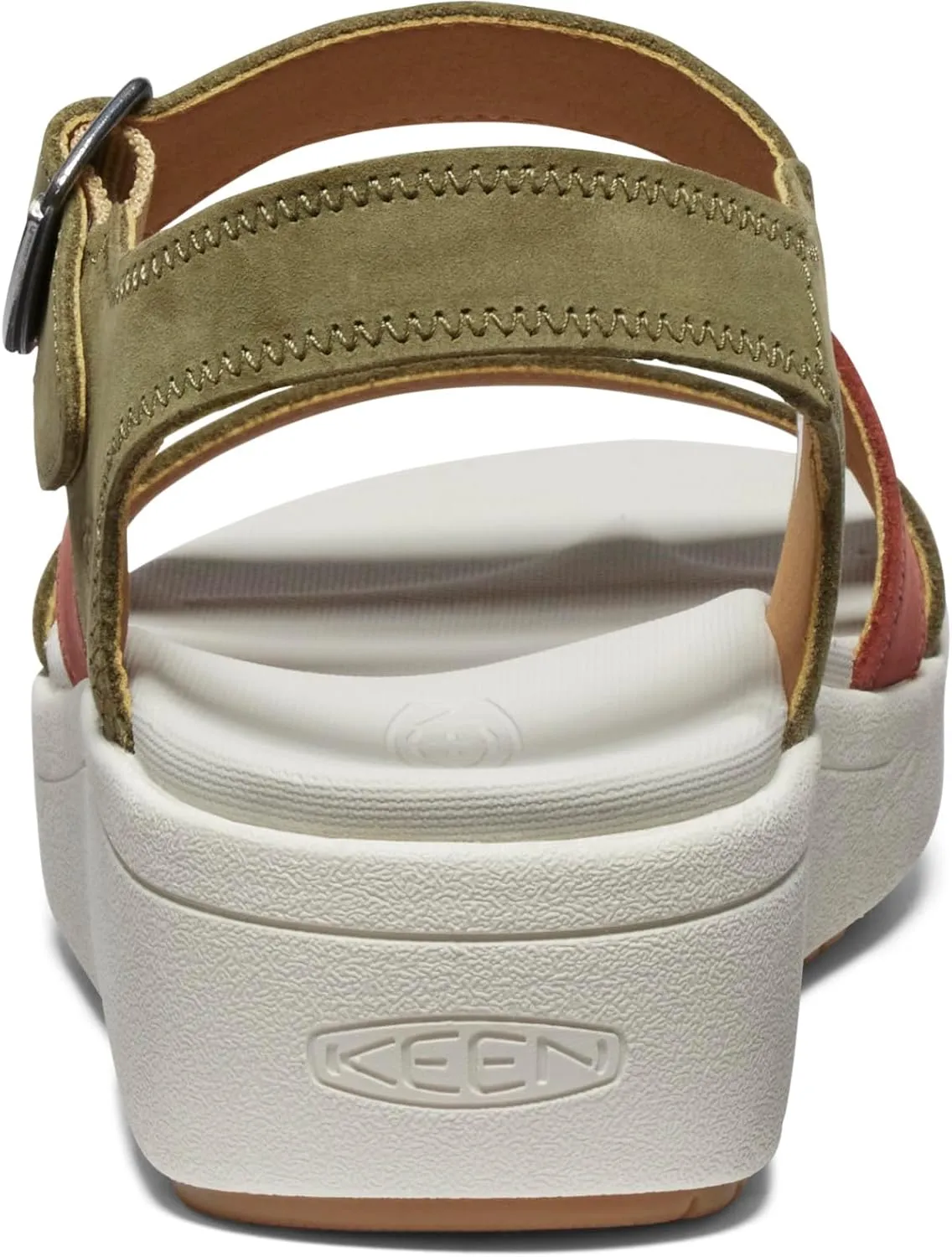 KEEN Women's Ellecity Backstrap Open Toe Adjustable Comfortable Platform Wedge Sandal