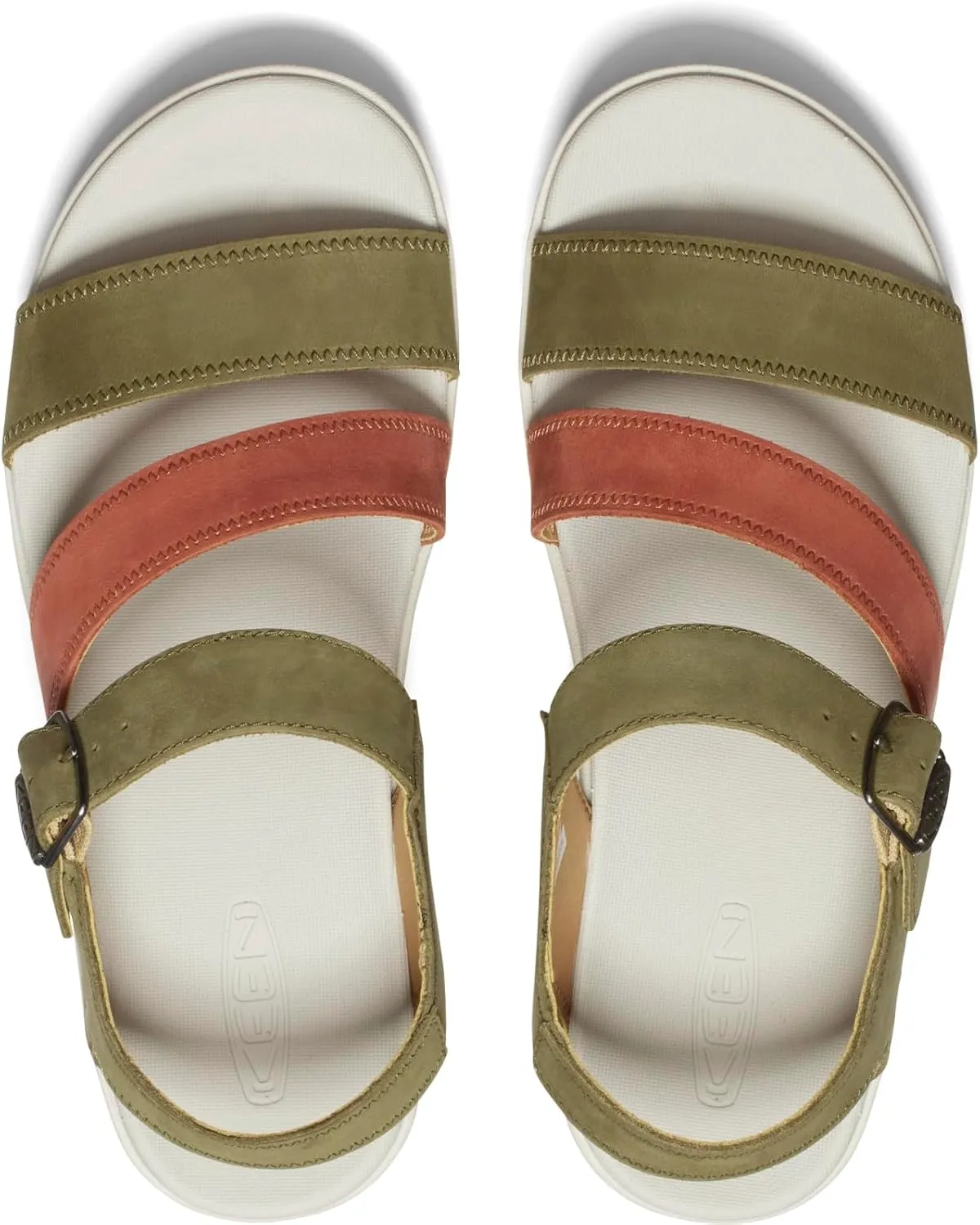 KEEN Women's Ellecity Backstrap Open Toe Adjustable Comfortable Platform Wedge Sandal