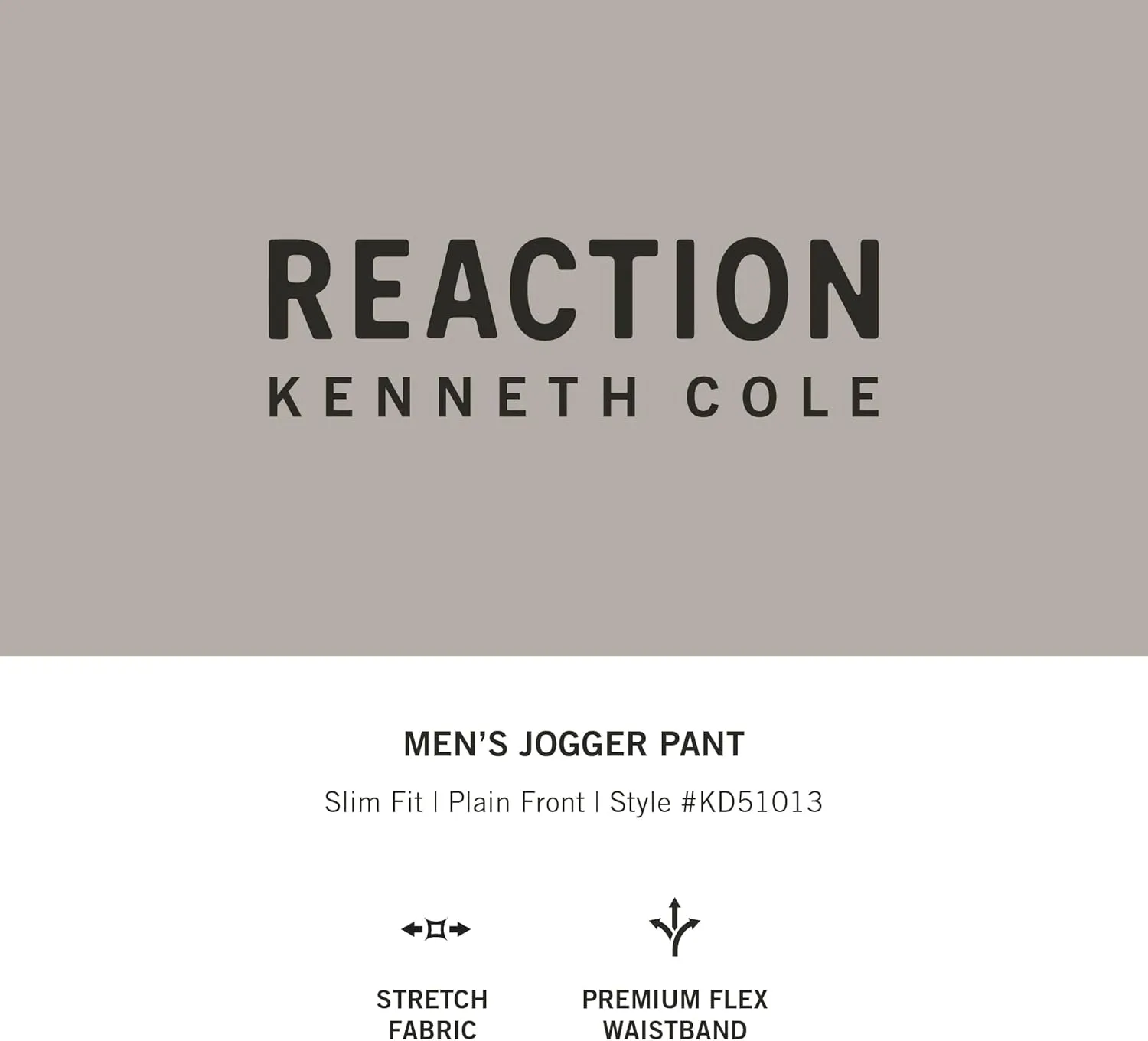 Kenneth Cole REACTION Mens Slim Fit Jogger Pant