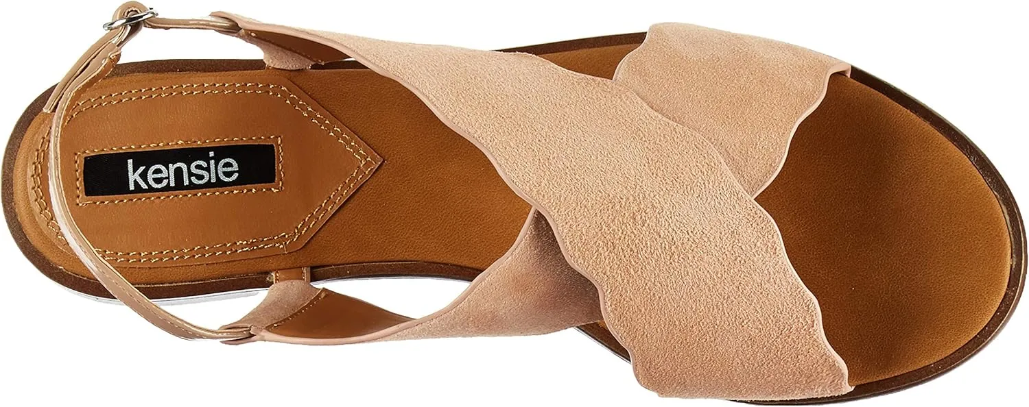 Kensie Women's Maelle Flat Sandal