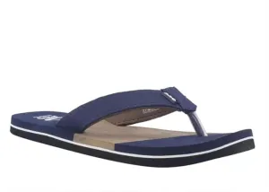 Khadim's Synthetic EVA Sole Navy Solid Slippers For Men