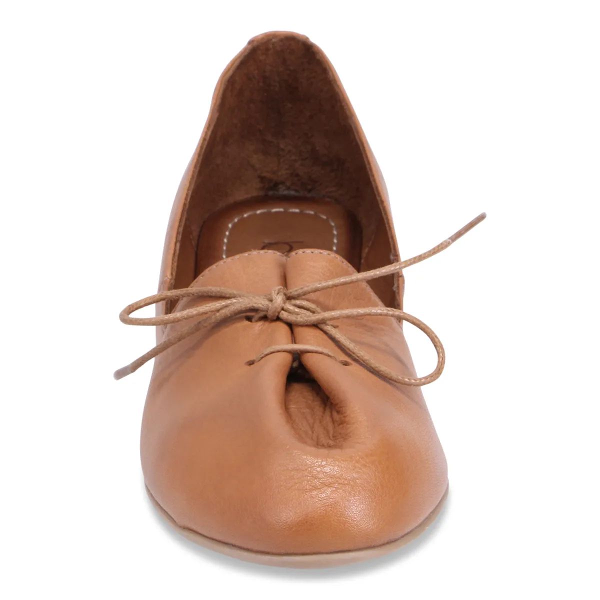 Kia Lace Up Flat