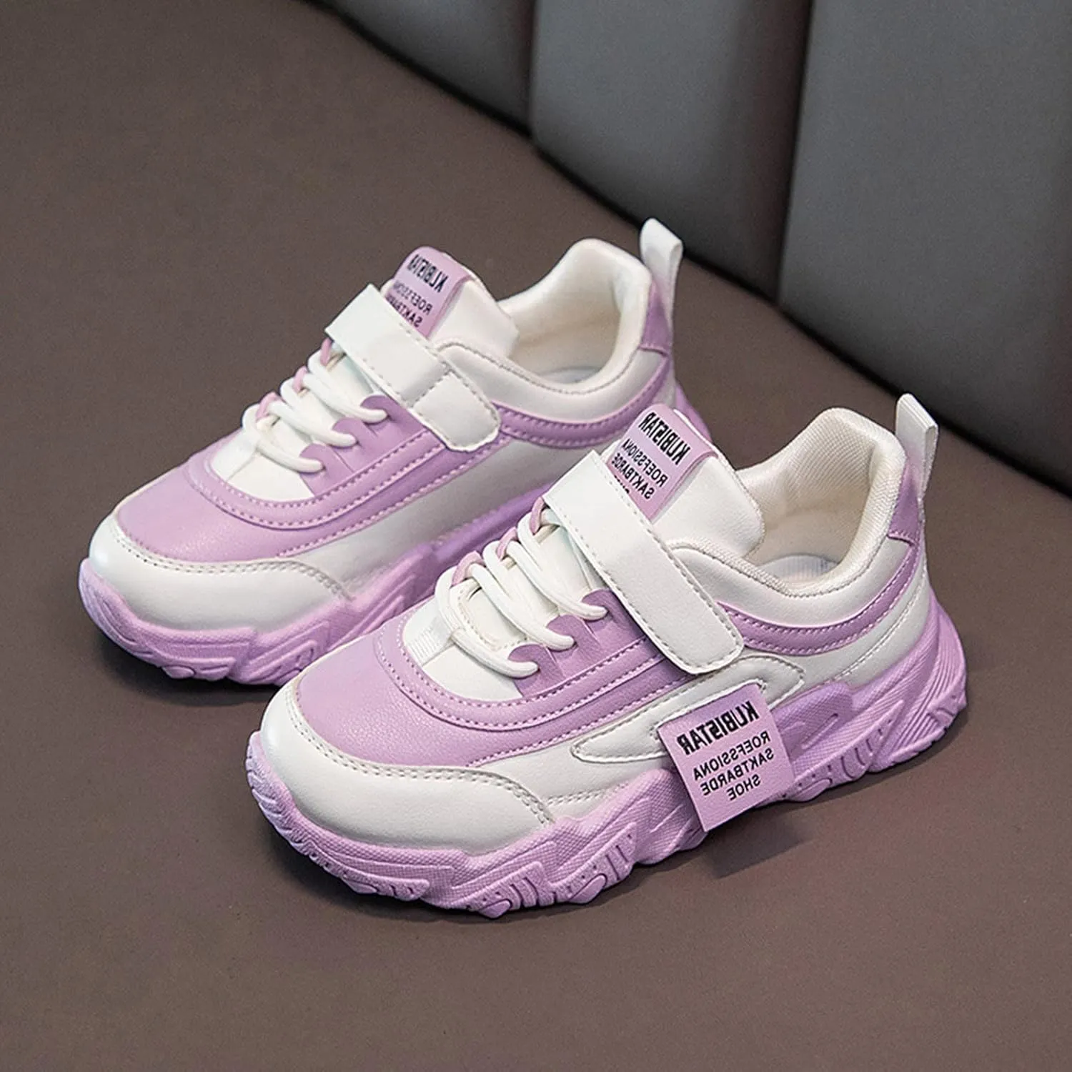 Kid Shoes Toddler Boy Girl Fashion Sneaker Athletic Running Shoes Big Kids Light Lace Up Non Slip Sports Shoes