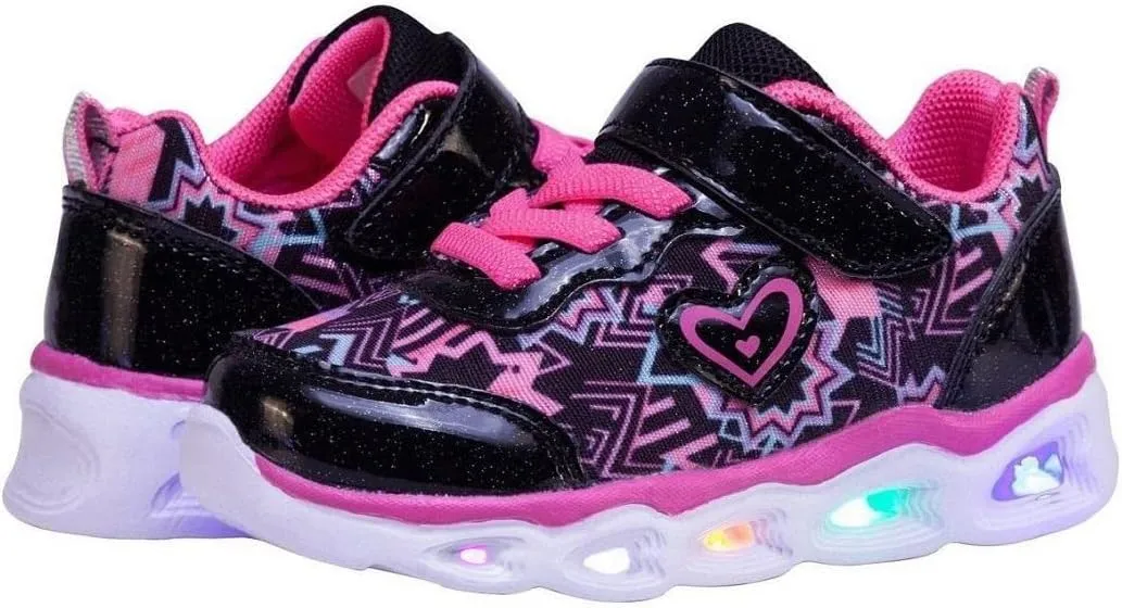 Kids Led Shoes Toddler Girls Fashion Light Up Sneaker