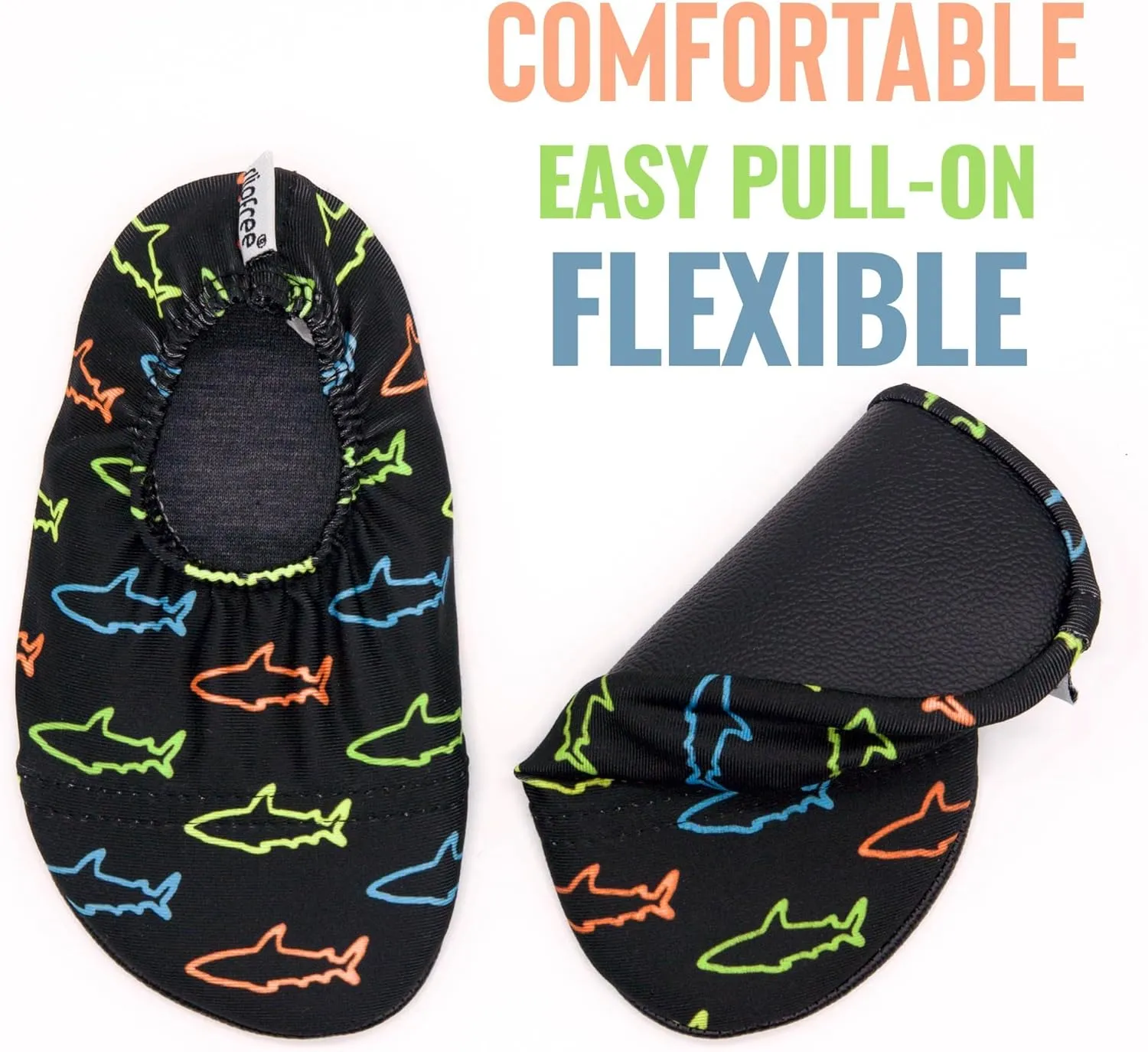 Kids Water Shoes Girls Boys Aqua Socks Non-Slip Barefoot Quick Dry Beach Pool Swimming Sports