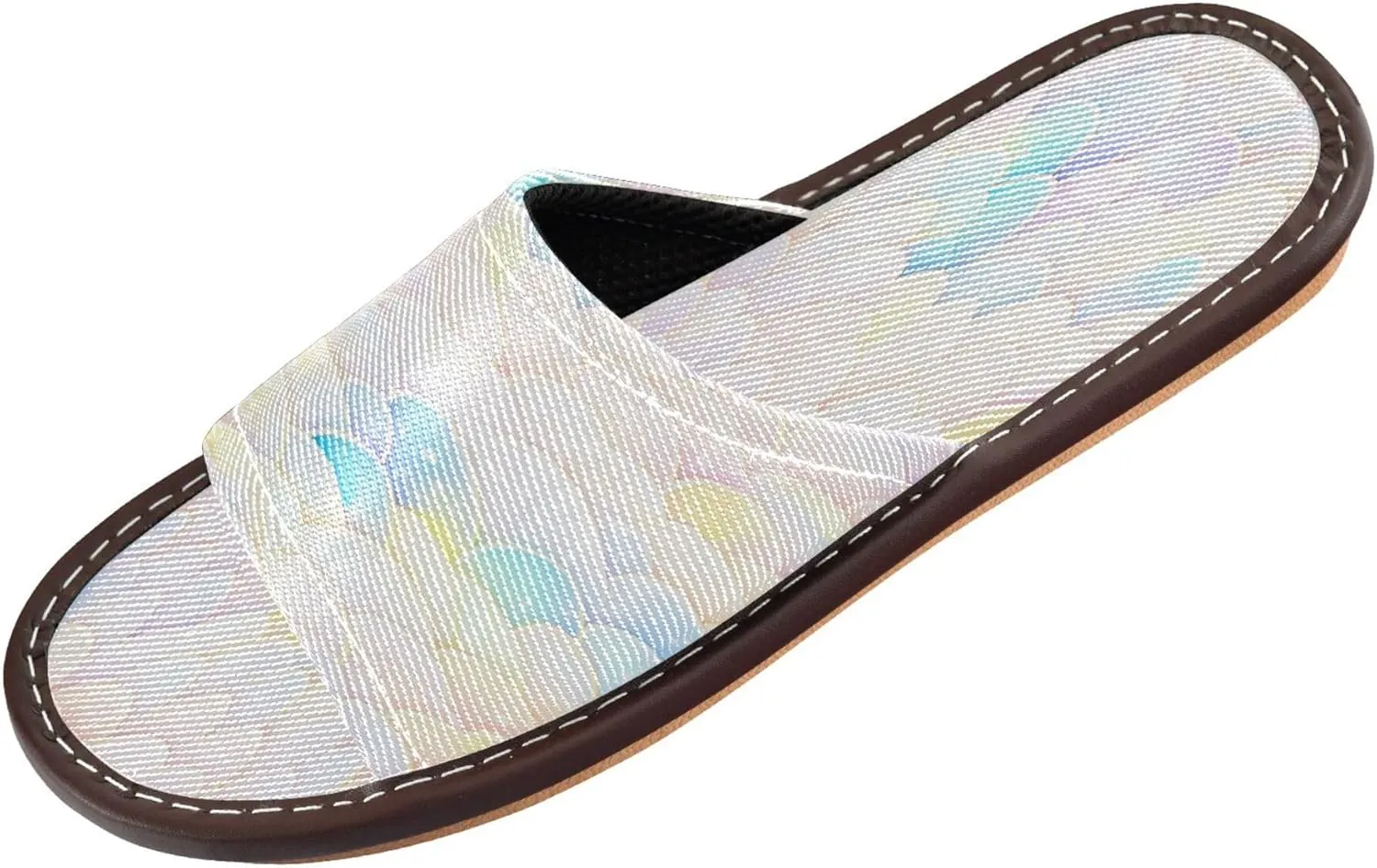KLL Men and Women Slippers Indoor and Outdoor Ultralight Cute Slip-on Home Shoes for Travel, Hotel, Party, Guests