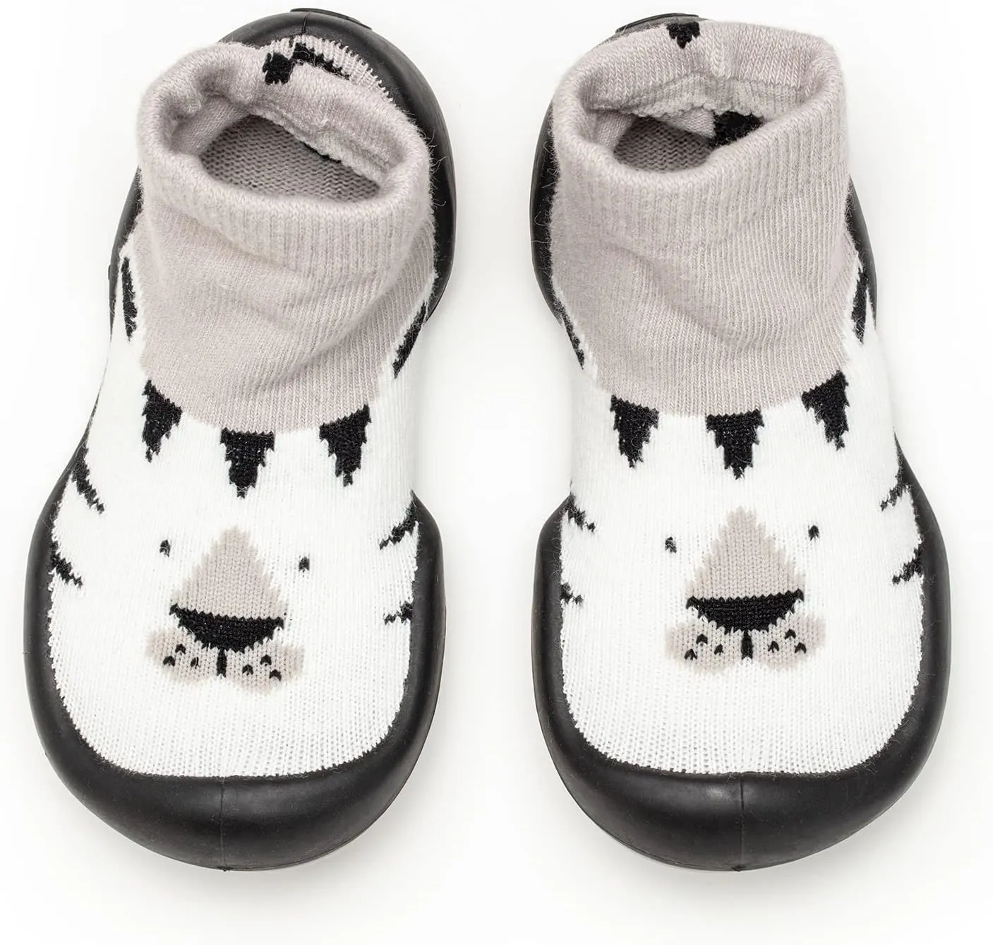 Komuello Animal Toddler Shoes, Breathable, Washable, Non-Slip, Secure Fit, Cotton Socks with Air Pocket Cushion for Indoor and Outdoor Use, Unisex Toddler Shoes for Boys and Girls