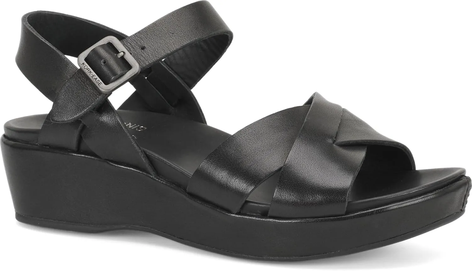 KORK-EASE Women's Myrna 2.0 Ankle Strap Wedge Sandal