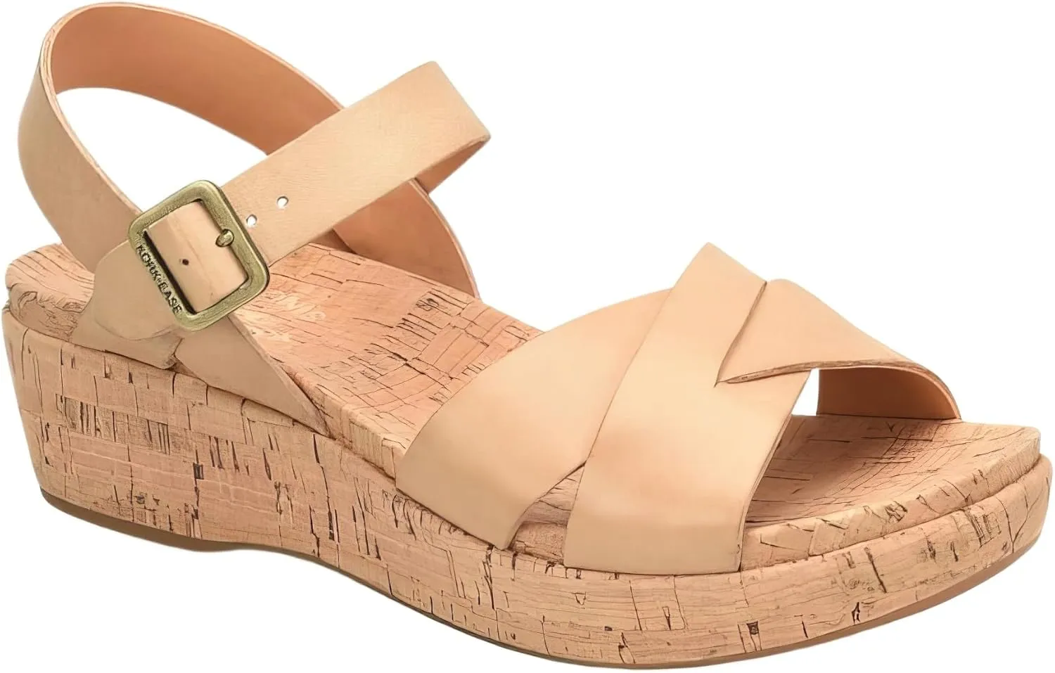 KORK-EASE Women's Myrna 2.0 Ankle Strap Wedge Sandal