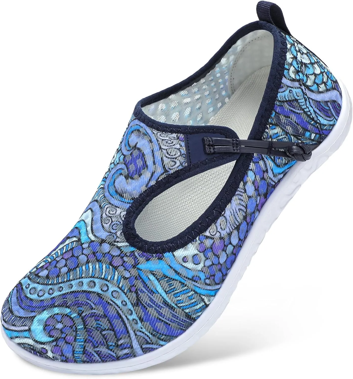 L-RUN Womens Mens Water Shoes Barefoot Aqua Socks Quick-Dry Non Slip Shoes for Beach Swim Pool River Boating Surf Yoga