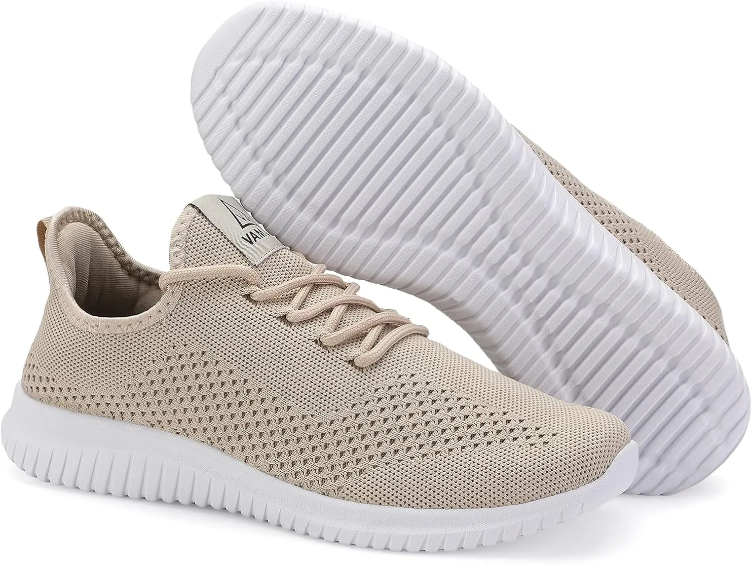 LCGJR Men's Road Running Shoes Fashion Sneakers Lightweight Walking Shoes Breathable Mesh Workout Casual Shoes Non Slip Tennis Outdoor Travel