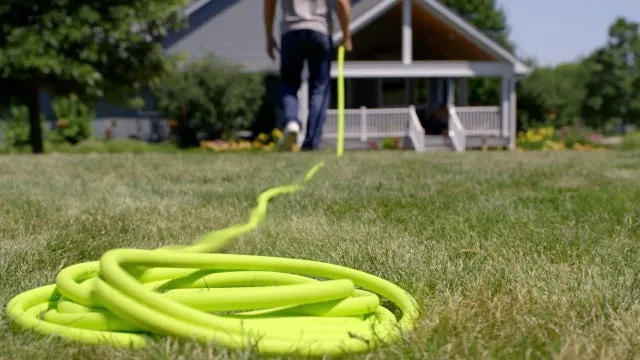 Lead in Hose, 3' (feet), ZillaGreen