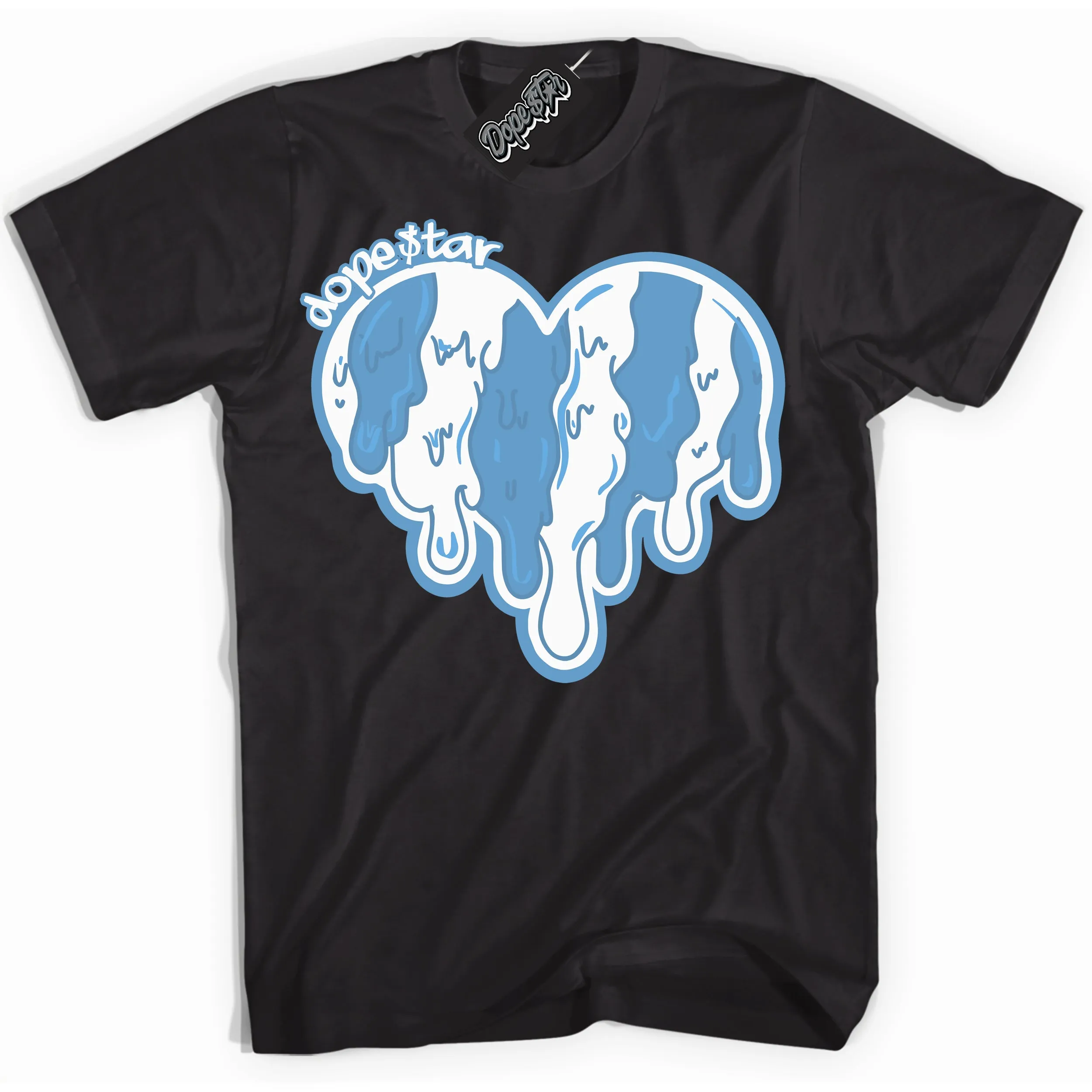Legend Blue 1s Sneaker Shirt Melting Heart Graphic