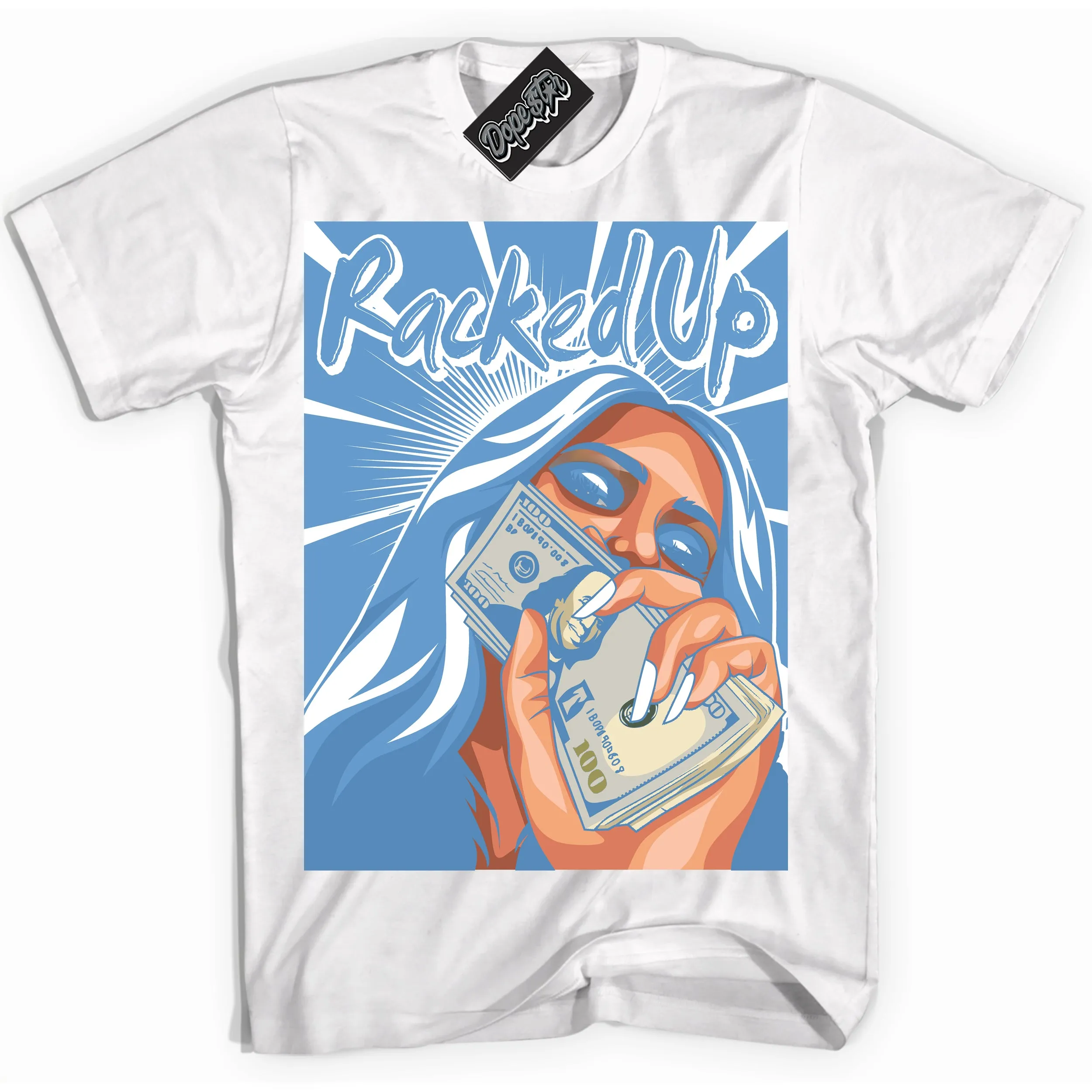Legend Blue 1s Sneaker Shirt Racked Up Graphic