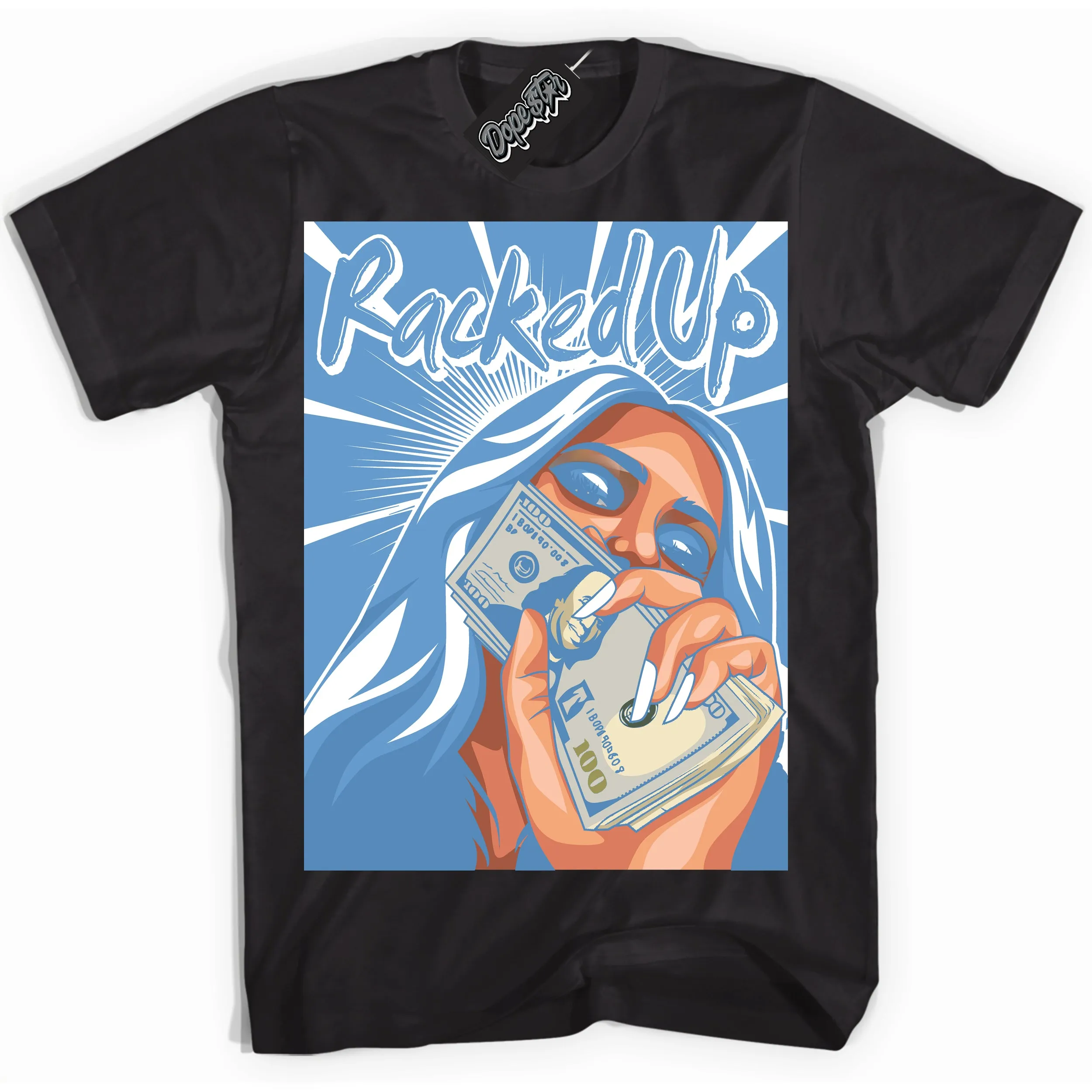 Legend Blue 1s Sneaker Shirt Racked Up Graphic