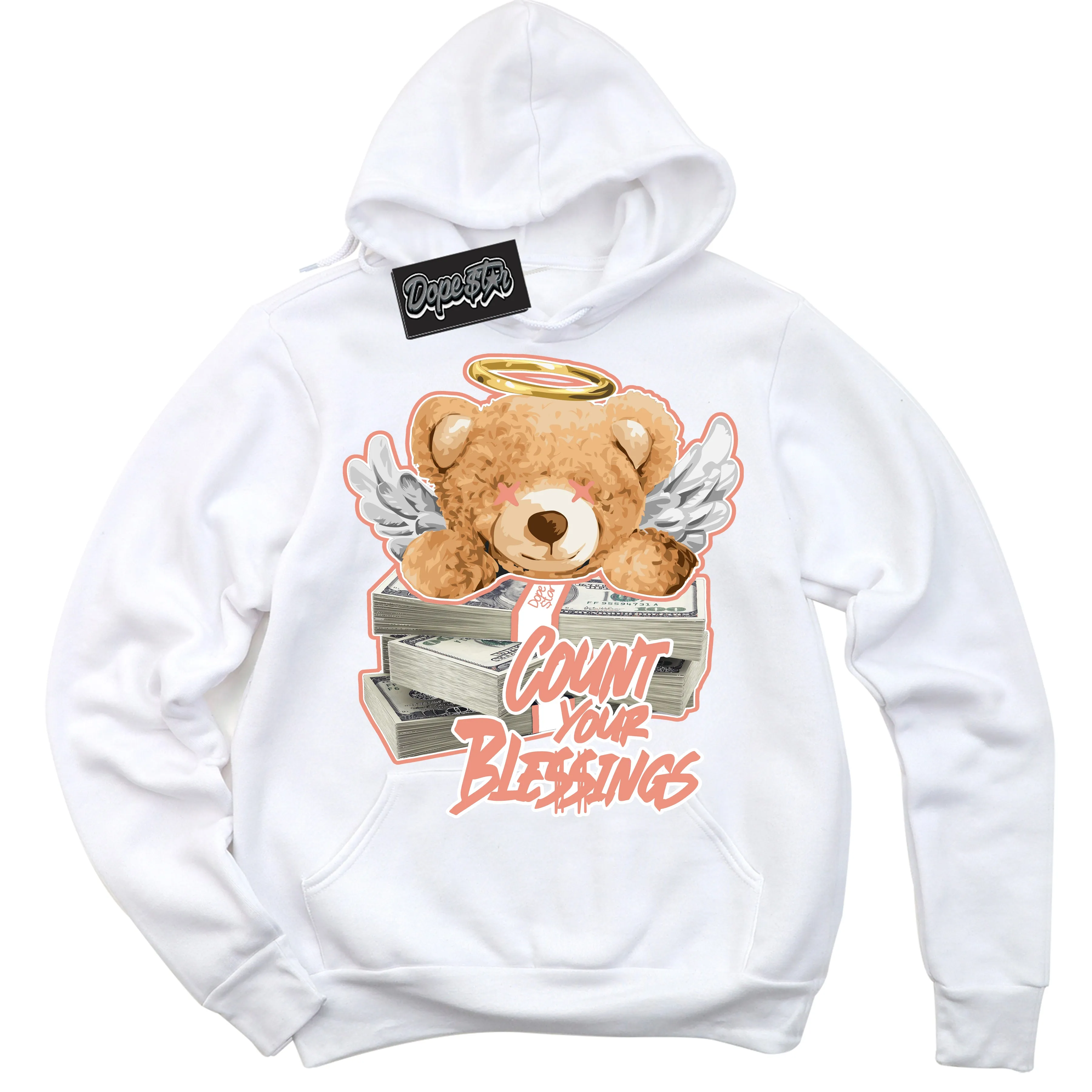 Light Wild Mango Dunk Sneaker Hoodie Count Your Blessings Graphic