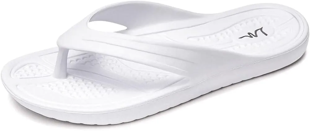 LM Women's Flip Flops Thong Sandals Casual Sandals Shower Shoes Beach Slippers Slides Slip on Water Shoes