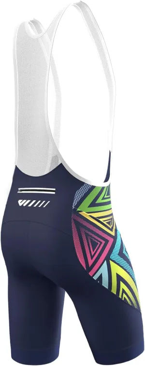 Logas Cycling Bib Shorts Men Cycling Shorts with Shoulder Straps Bike Biking Bibs with 4D Padding Breathable Quick-Dry