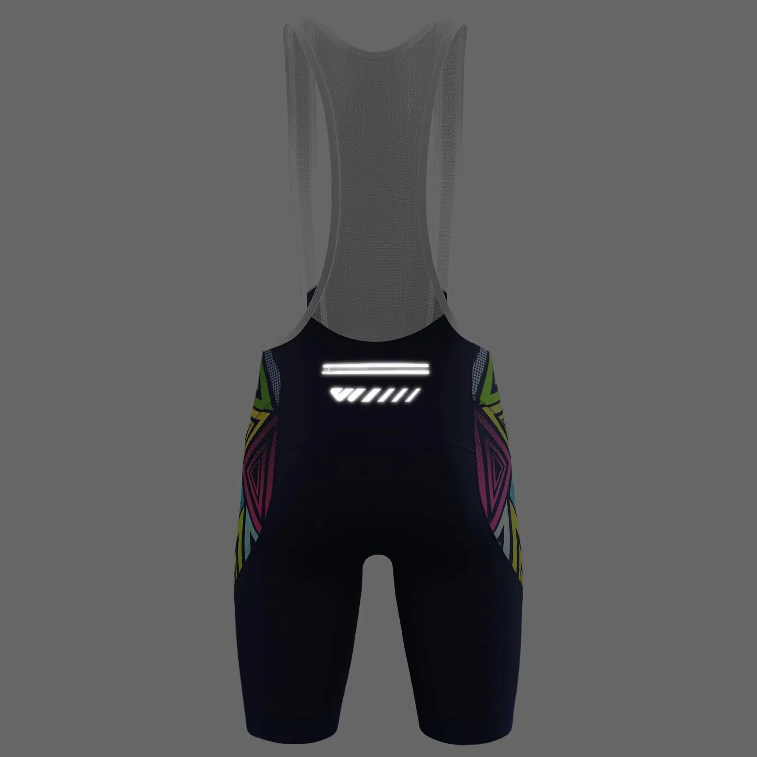 Logas Cycling Bib Shorts Men Cycling Shorts with Shoulder Straps Bike Biking Bibs with 4D Padding Breathable Quick-Dry