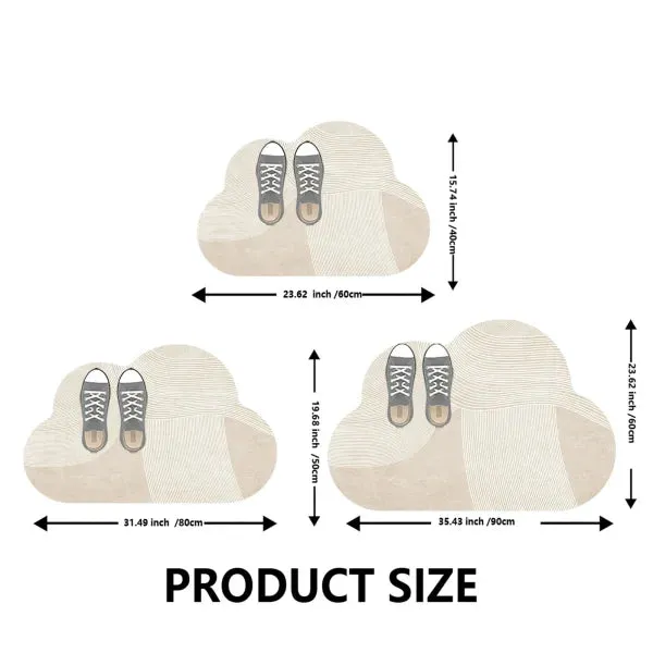 Luxury Absorbent Bathroom Foot Mats - Quick Dry Non-Slip Shower Rug