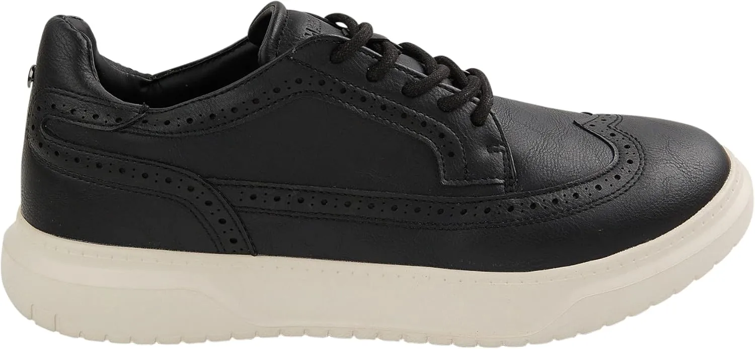 Mario Lopez Chadwick Mens Fashion Sneaker - Lace Up Wingtip Sneaker for Men