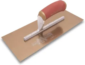 MARSHALLTOWN DuraFlex Finishing Trowel, 12 x 5 Inch, 7 3/4 Inch Mounting, DuraSoft Handle, Made in the USA, Plaster and Drywall Finishing Tools, 4467DFD
