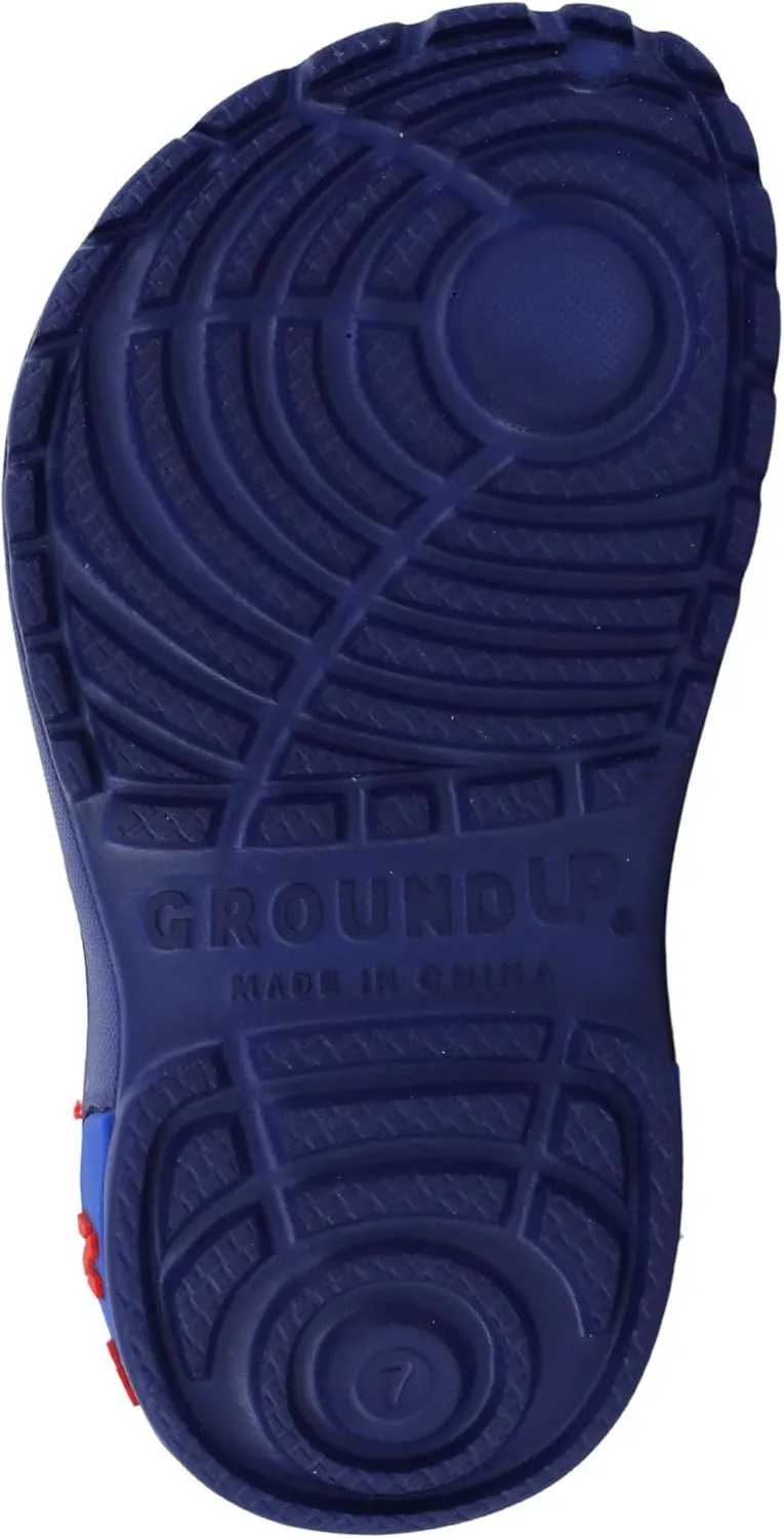 Marvel Spiderman Boys Slip On Clogs Kids Sandals Shoes Sizes 5-13