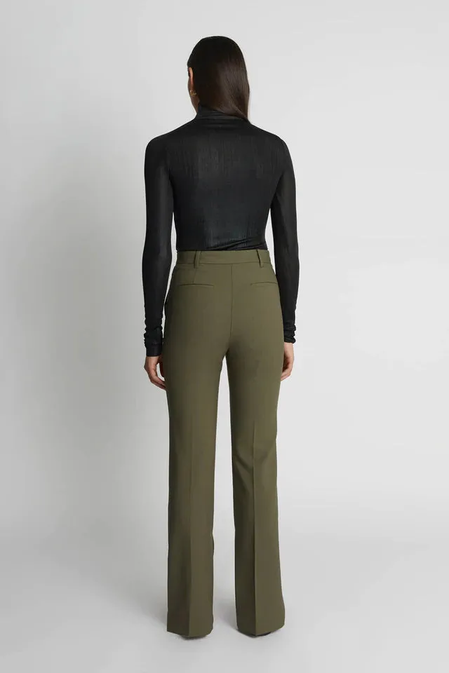 Mateo Tailored Pant - Willow Green
