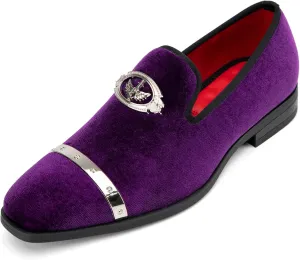 Meijiana Men Faux Leather Noble Loafer Shoes Slip-on Loafer Smoking Slipper Tassel Loafer