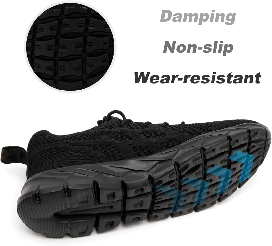 Men Slip On Running Shoes Lightweight Breathable Non-Slip Gym Sneakers Cushioned Comfort for Walking Fitness & Daily Training Leisure Athletic Sports Design