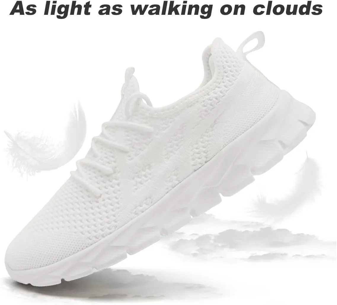 Men Slip On Running Shoes Lightweight Breathable Non-Slip Gym Sneakers Cushioned Comfort for Walking Fitness & Daily Training Leisure Athletic Sports Design