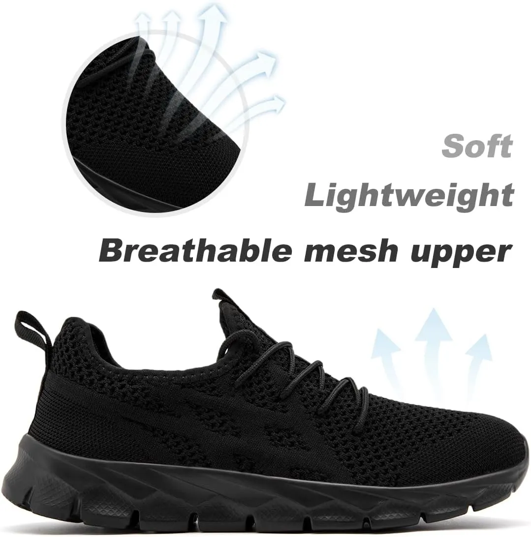 Men Slip On Running Shoes Lightweight Breathable Non-Slip Gym Sneakers Cushioned Comfort for Walking Fitness & Daily Training Leisure Athletic Sports Design