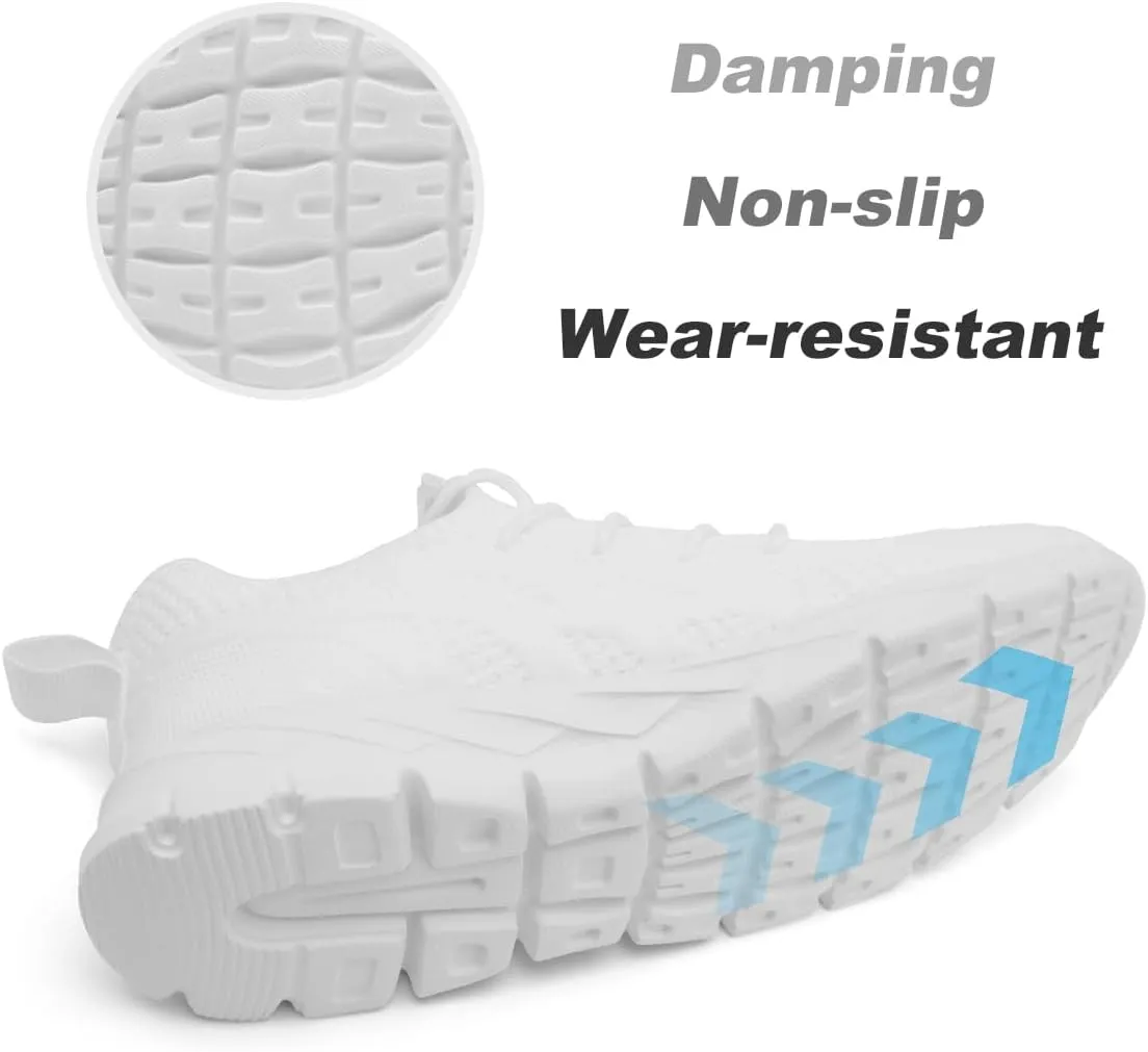 Men Slip On Running Shoes Lightweight Breathable Non-Slip Gym Sneakers Cushioned Comfort for Walking Fitness & Daily Training Leisure Athletic Sports Design