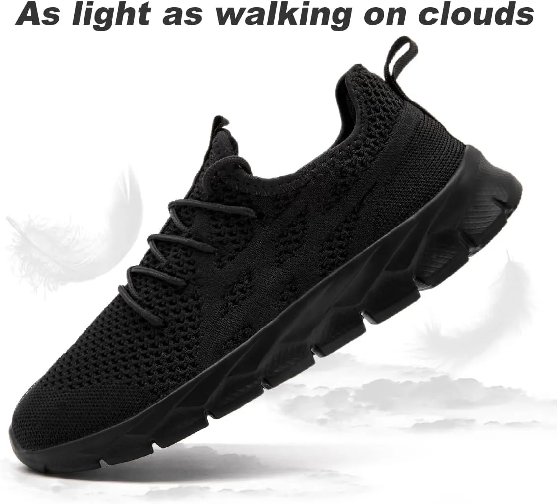 Men Slip On Running Shoes Lightweight Breathable Non-Slip Gym Sneakers Cushioned Comfort for Walking Fitness & Daily Training Leisure Athletic Sports Design