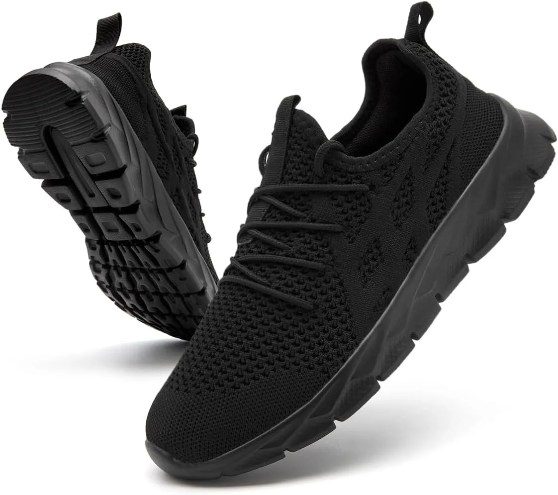 Men Slip On Running Shoes Lightweight Breathable Non-Slip Gym Sneakers Cushioned Comfort for Walking Fitness & Daily Training Leisure Athletic Sports Design
