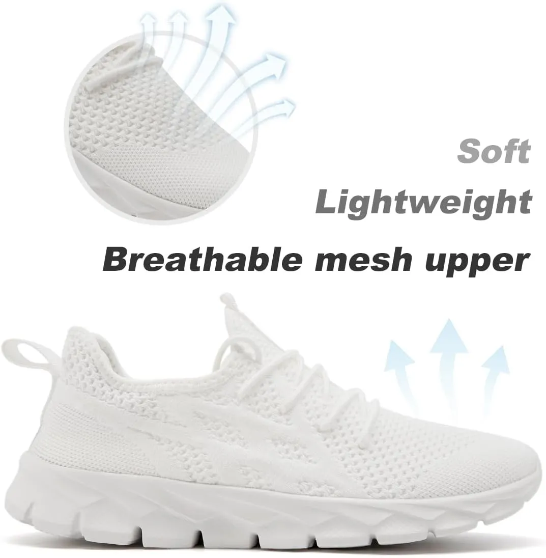 Men Slip On Running Shoes Lightweight Breathable Non-Slip Gym Sneakers Cushioned Comfort for Walking Fitness & Daily Training Leisure Athletic Sports Design