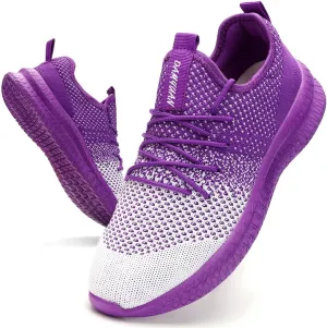 Men Slip On Running Sneakers Tennis Lightweight Non-Slip Athletic Shoes Cushioned Comfort for Walking Gym Fitness & Daily Training Leisure Sports