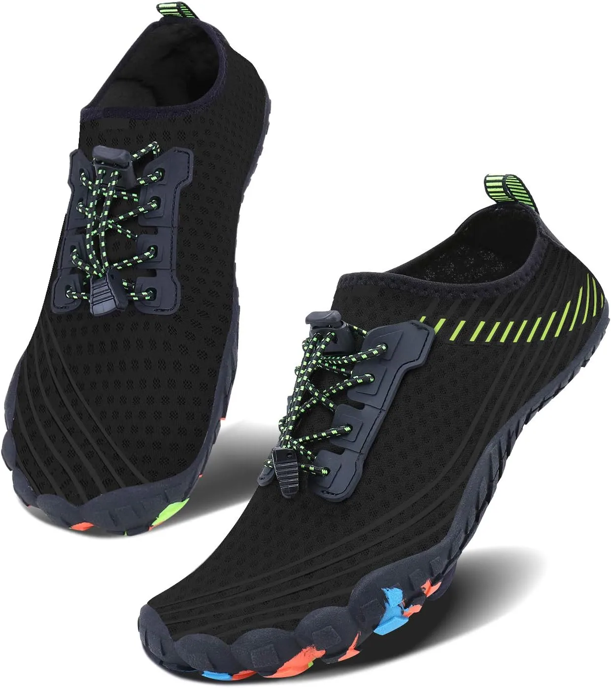 Men Women Water Sports Shoes Slip-on Quick Dry Aqua Swim Shoes for Pool Beach Surf Walking Water Park