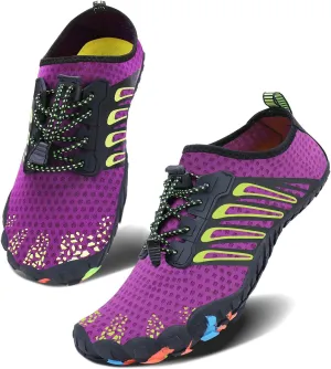 Men Women Water Sports Shoes Slip-on Quick Dry Aqua Swim Shoes for Pool Beach Surf Walking Water Park