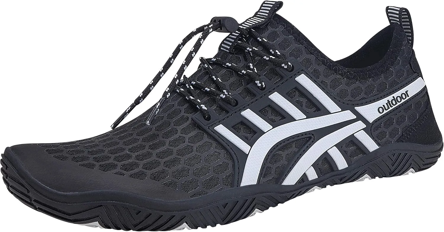 Men Women Water Sports Shoes Slip-on Quick Dry Aqua Swim Shoes for Pool Beach Surf Walking Water Park