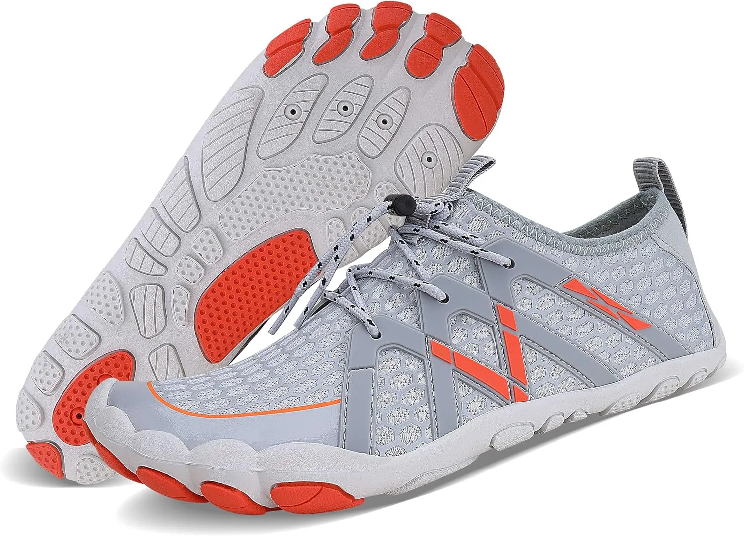 Men Women Water Sports Shoes Slip-on Quick Dry Aqua Swim Shoes for Pool Beach Surf Walking Water Park