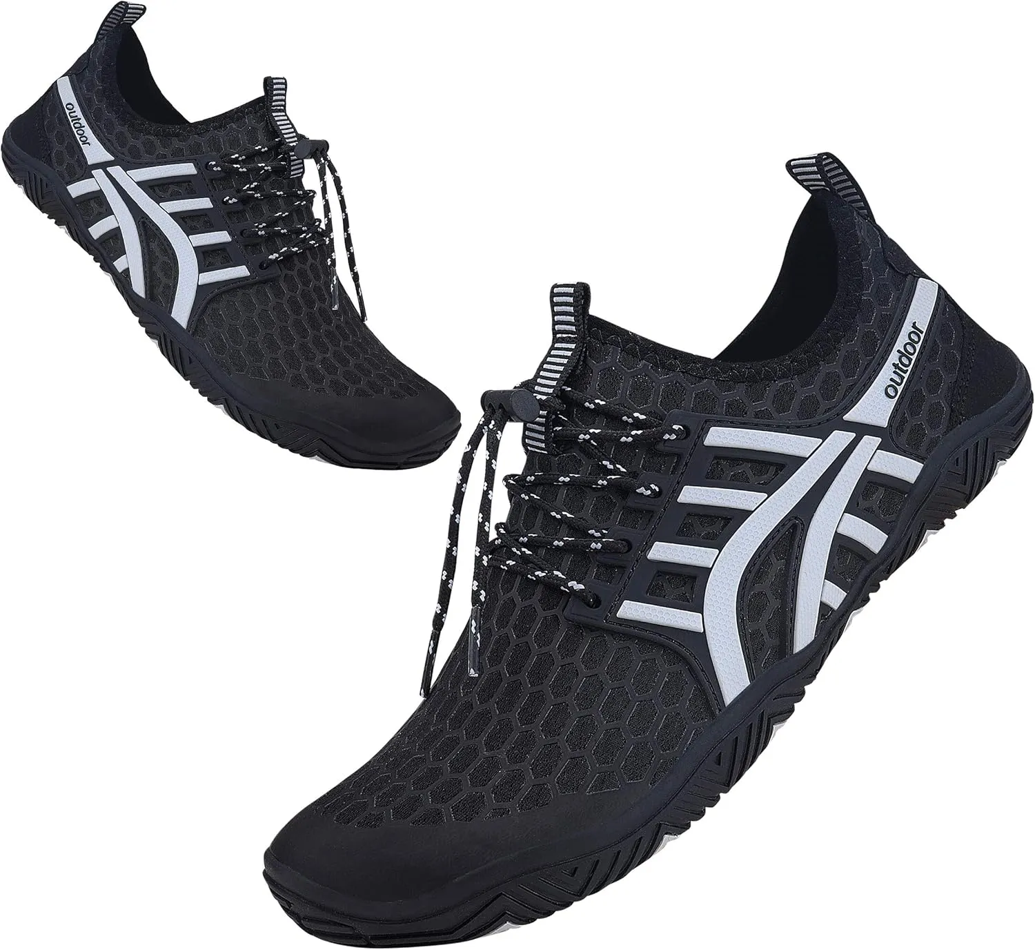 Men Women Water Sports Shoes Slip-on Quick Dry Aqua Swim Shoes for Pool Beach Surf Walking Water Park