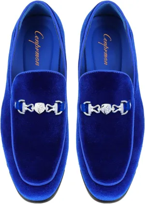 Men's Multiple Colors Penny Slip-on Velvet Loafer Suede Tuxedo Dress Shoes Luxury Smoking Slipper Party Prom Wedding Shoes Comfortable Lightweight