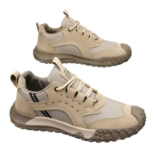 Men's Outdoor Casual Sneakers – Hiking and Running Shoes with  Platform Sole