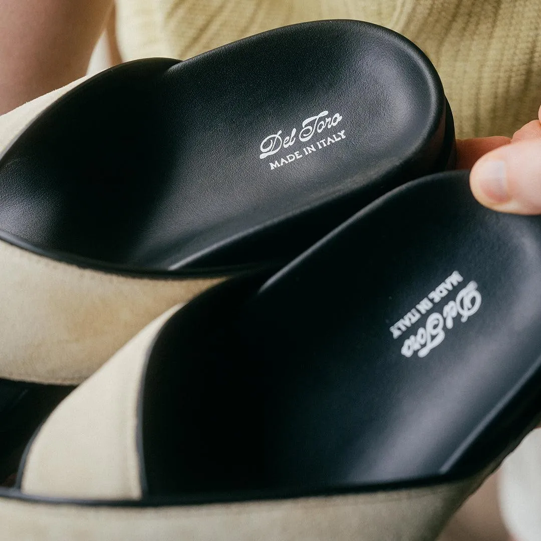 Men's Sandstone Amalfi Crossover Sandal From Del Toro Shoes