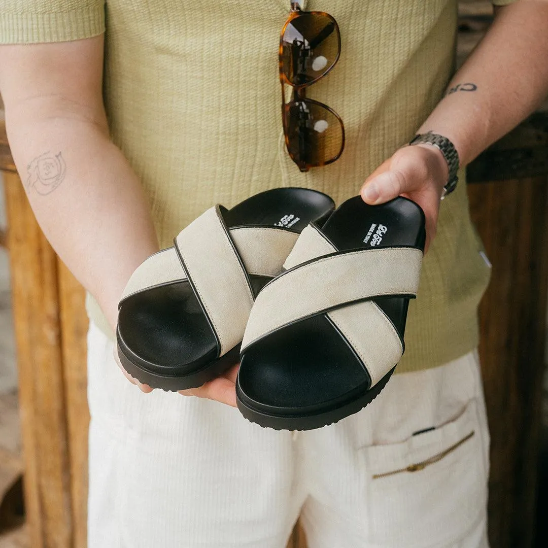 Men's Sandstone Amalfi Crossover Sandal From Del Toro Shoes