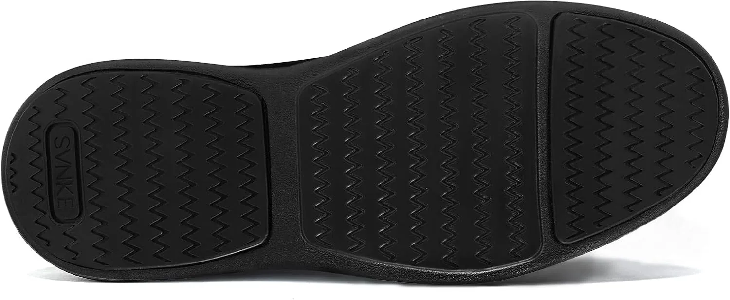 Men's Slip On Casual Fashion Shoes Hands Free Dress Sneakers Comfortable Lightweight Walking Shoes