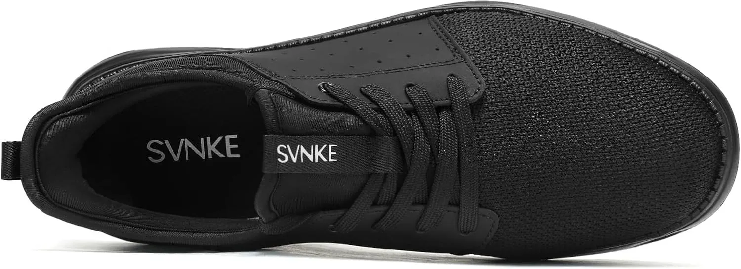 Men's Slip On Casual Fashion Shoes Hands Free Dress Sneakers Comfortable Lightweight Walking Shoes