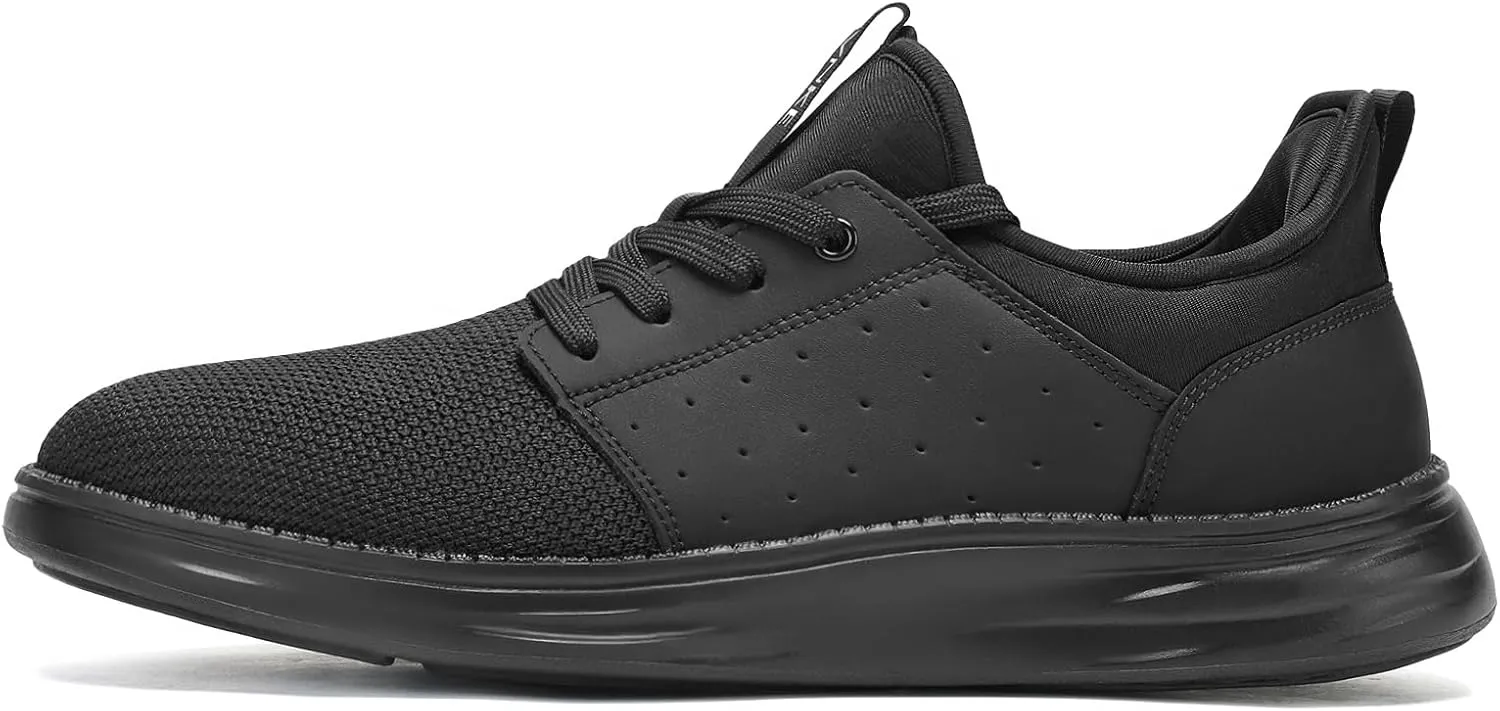 Men's Slip On Casual Fashion Shoes Hands Free Dress Sneakers Comfortable Lightweight Walking Shoes