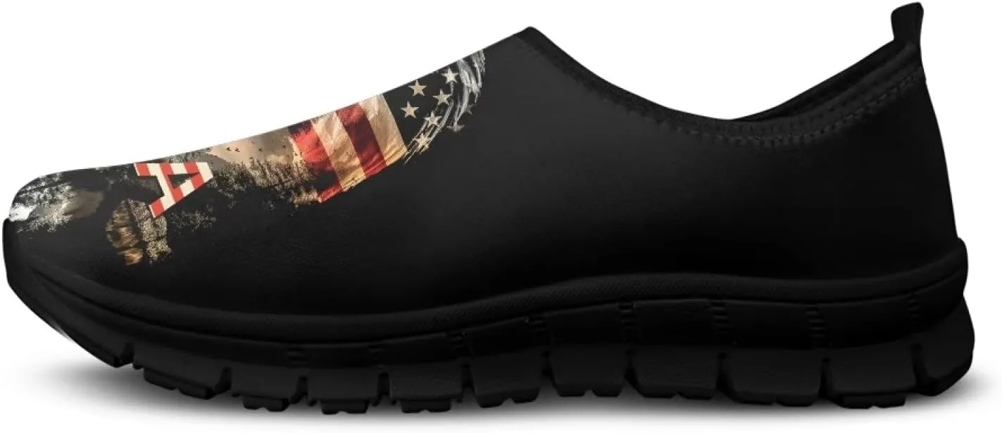 Men's Slip-On Loafers - Airport Security Quick-wear Shoes, Lightweight Cushioning Walking Shoes, Non-Slip